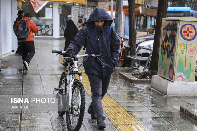 ادامه بارش‌ها در برخی از مناطق کشور