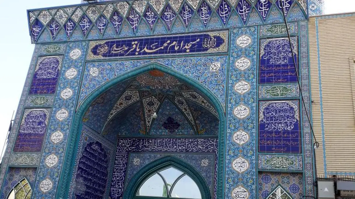 تصاویر خبرگزاری مهر از به آتش کشیده شدن یک مسجد