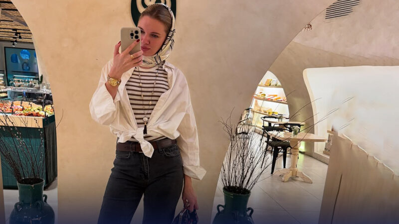 قاب امروز | ایران گردی اولگا لاورنتیوا بازیگر جزیره جیمز