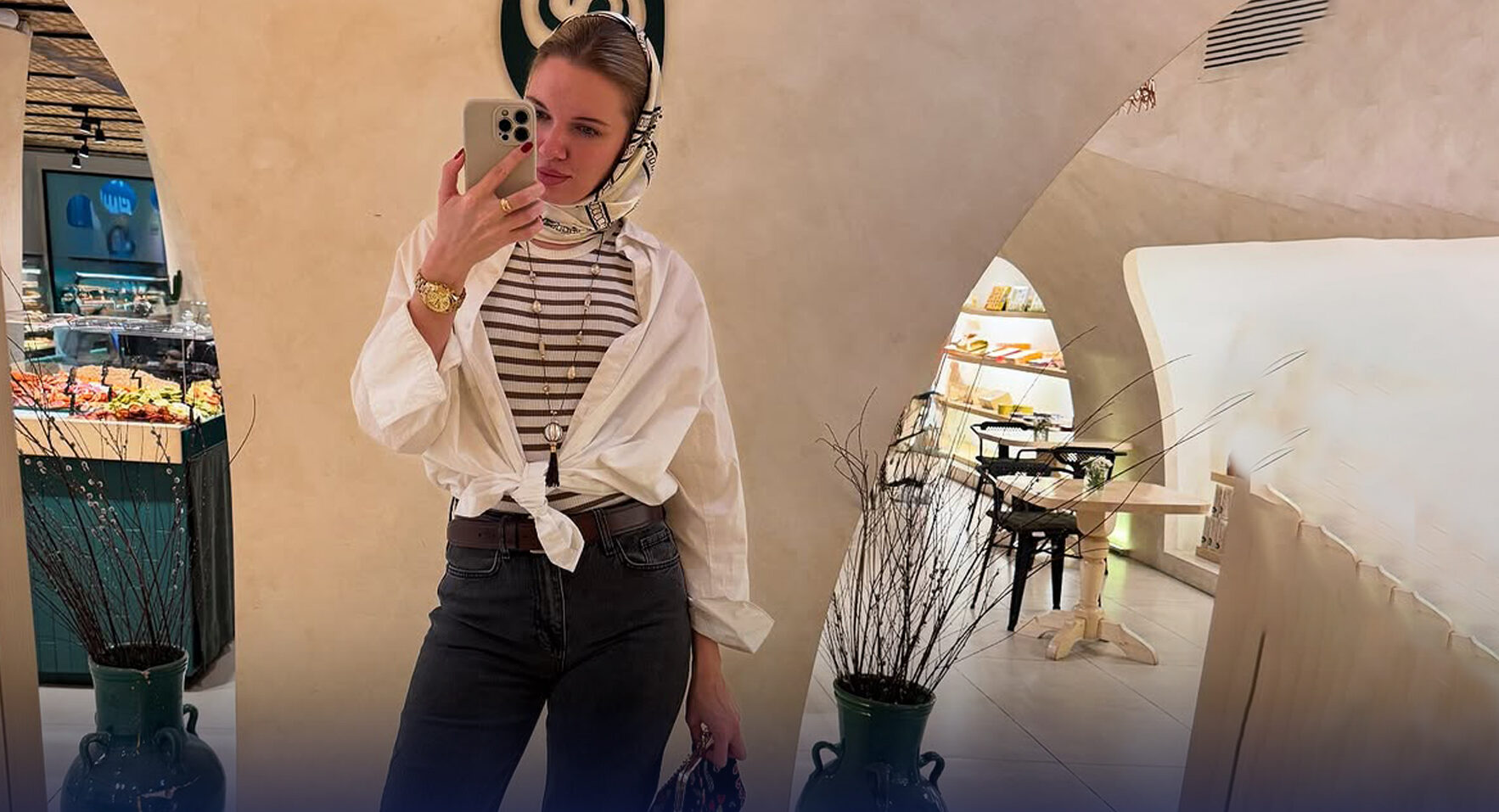 قاب امروز | ایران گردی اولگا لاورنتیوا بازیگر جزیره جیمز