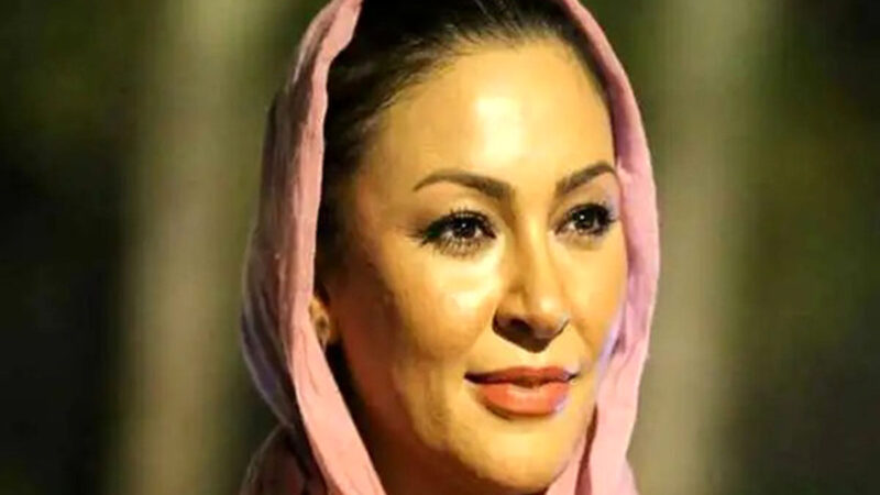 تصویری از زیبا بروفه ۵۰ ساله در پشت‌صحنه یک سریال نوروزی