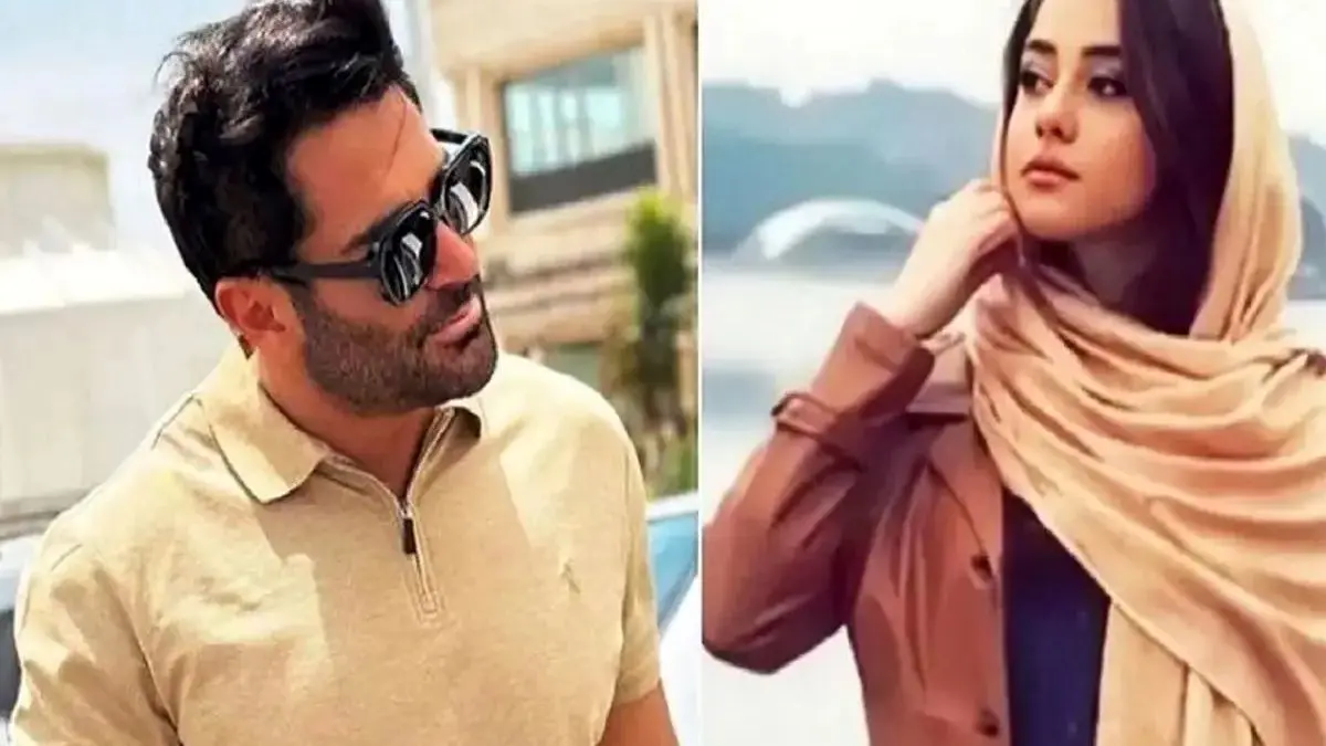 ویدیو عاشقانه از همسر با اصالت رضا گلزار آیسان آقاخانی که پربازدید شد / چه قدر بهم میان !