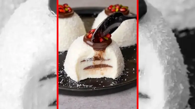 آشپزباشی| فیلم طرز تهیه دسر شکلاتی و وانیلی سریع