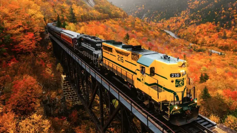 گردشگری| قطار تفریحی و گردشگری در کلرادو + فیلم