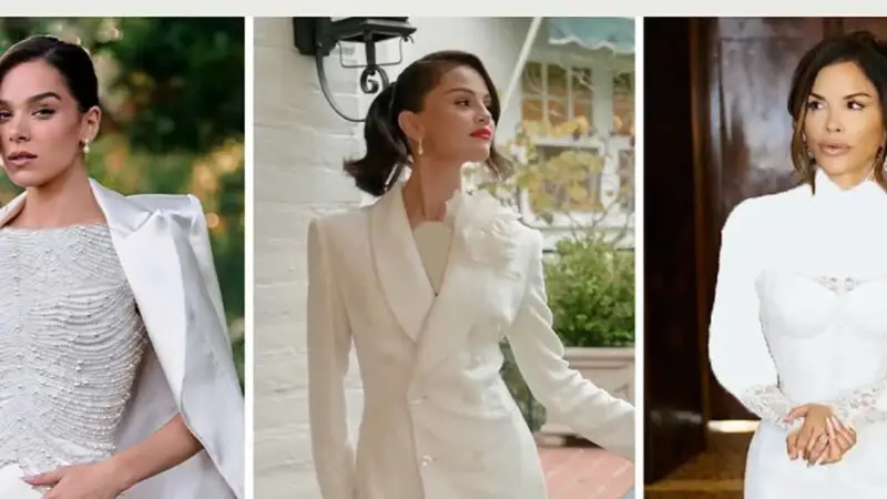 عروس‌های مشهوری که در سال ۲۰۲۵ جذاب‌ترین لباس‌عروس‌ها را پوشیدند / این بازیگران ایرانی به لیست اضافه می شوند