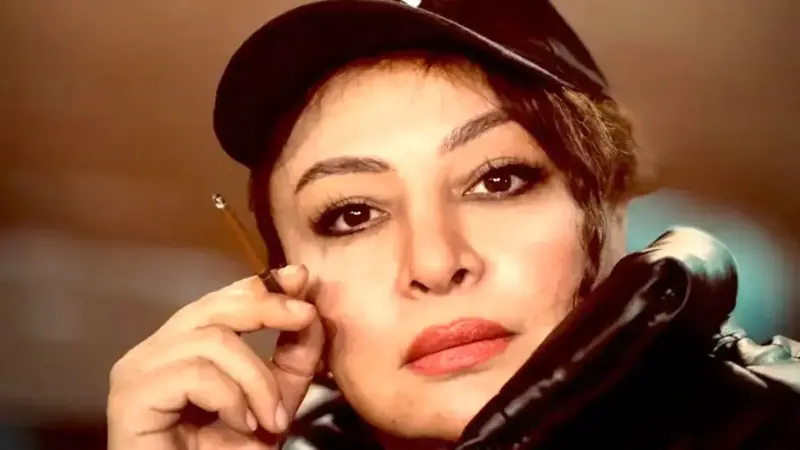 استایل چرم و متفاوت مه لقا باقری با شعری از فروغ (عکس)