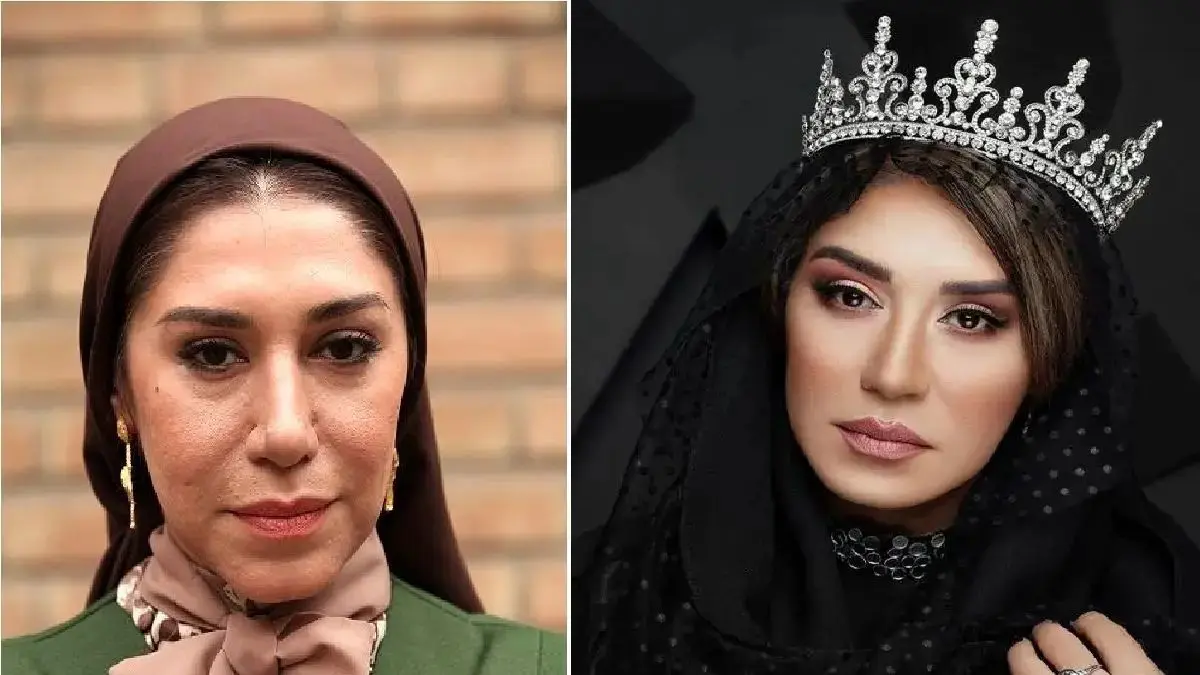 چهره و استایل متفاوت نسیم ادبی که همه را حیرت‌زده کرد! عکس‌های مدلینگ با الهام از رزهای سیاه و قرمز