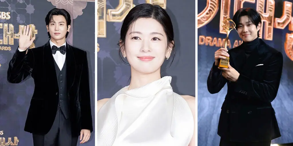 بازیگران کره‌ای دور هم جمع شدند و شیک‌ترین لباس‌هایشان را به نمایش گذاشتند