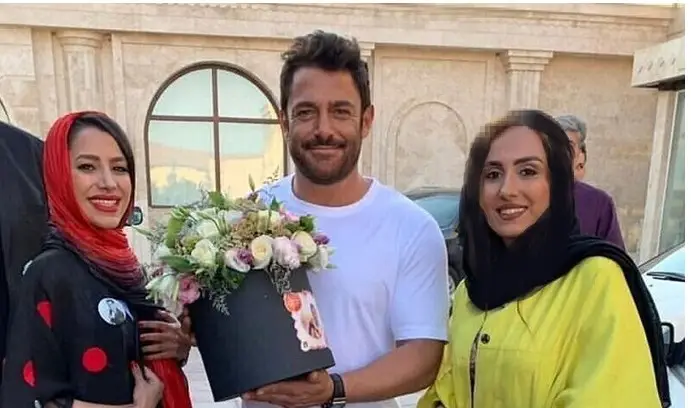 رونمایی از 2 عروس خانواده گلزار؛ آیسان آقاخانی و جاری چشم و ابرو مشکی‌اش+عکس