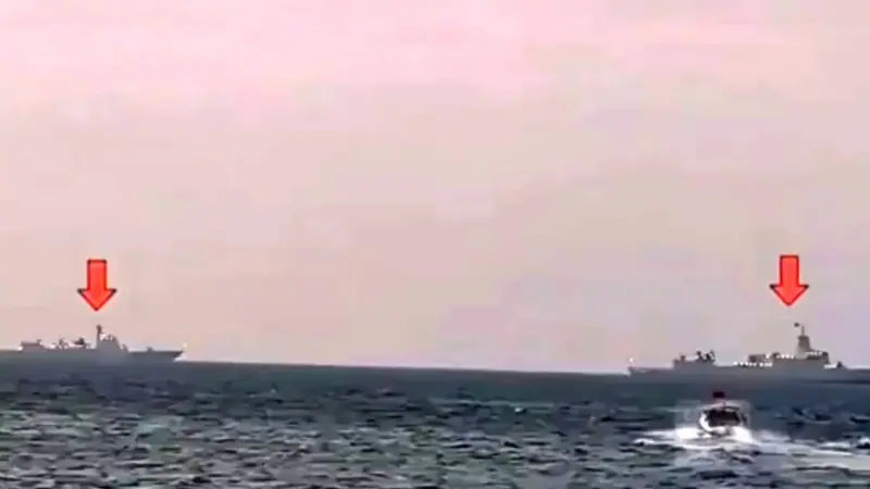 اعزام ناوشکن‌های ارتش چین به خلیج فارس