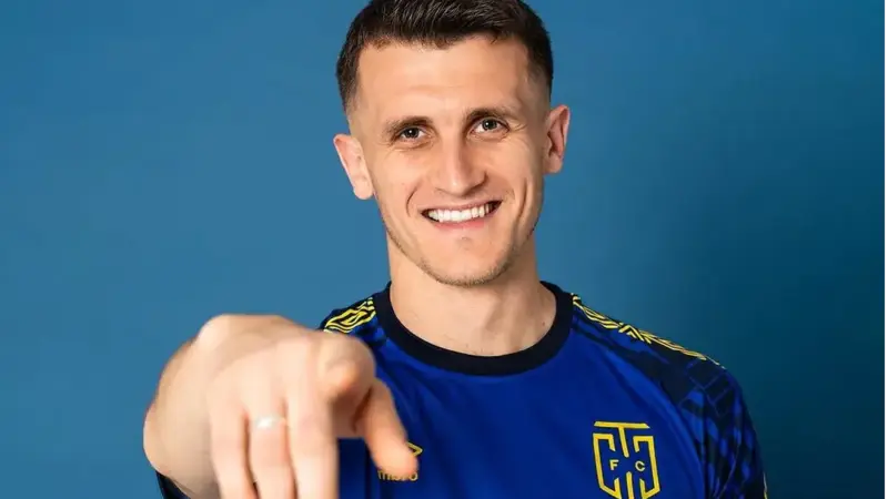 مهاجم سابق ذوب‌آهن در لیگ آفریقا (عکس)