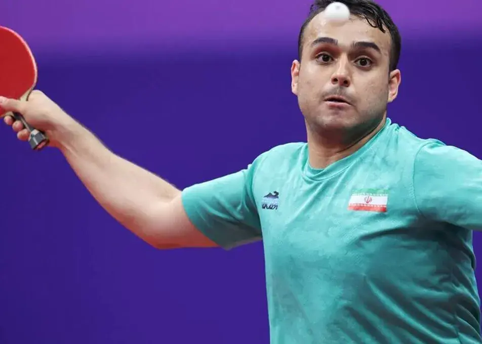 امیرحسین هدایی؛ ستاره تنیس روی میز ایران در انتظار ویزای آمریکا که ناگهان رد شد!