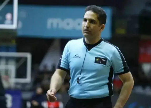 ‏قضاوت داور جنجالی بسکتبال ایران در غرب آسیا