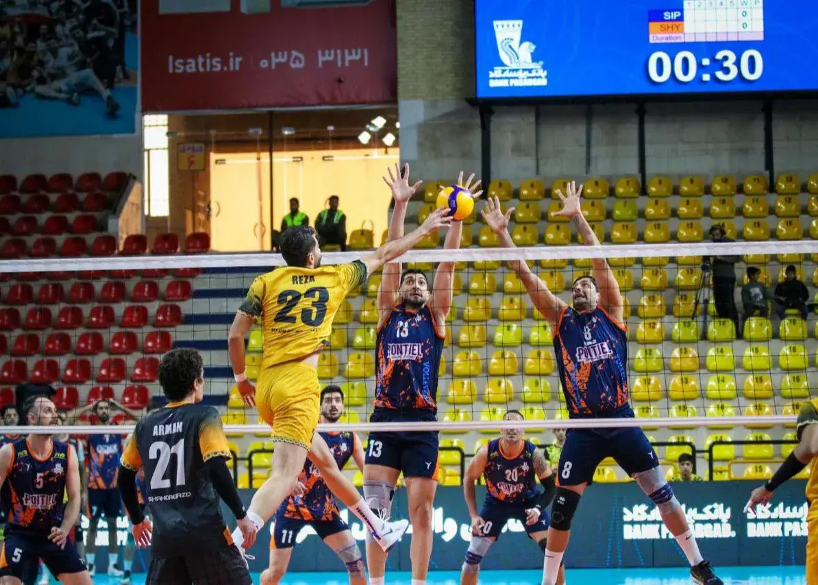 سایپا، تیم قدیمی والیبال ایران، در یک شکست کم‌سابقه دو رقمی هم نشد!