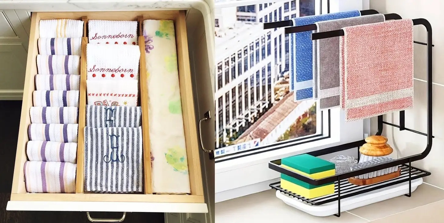 چطور با یک نظم‌دهنده ساده کشوی آشپزخانه‌ات را به بهشتی مرتب تبدیل کنی؟