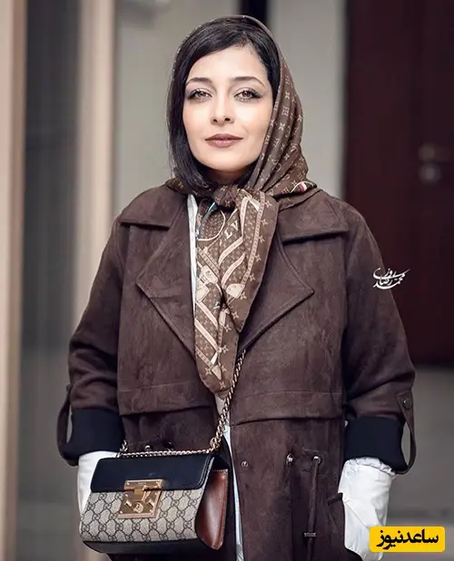 آرایش غلیظ ساره بیات از نمای کاملا نزدیک / واقعا ابروهای پُر جلوه‌ی خاصی بهش داده