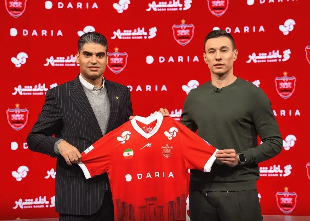 اولین خرید زمستانی پرسپولیس رسماً معرفی شد؛ ایگور سرگیف با پیراهن سرخ در یوتیوب رونمایی شد!