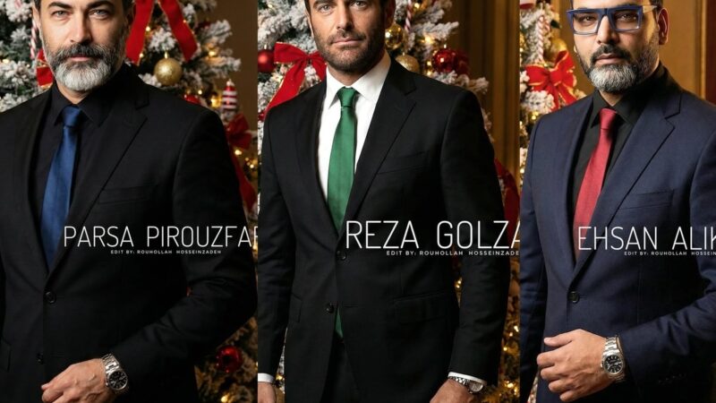 ویژه سال 2025: نگاهی به آلبوم تصاویر بازیگران ایرانی در کنار درخت کریسمس: از احسان علیخانی و هوتن شکیبا تا شهاب حسینی و بهرام افشاری