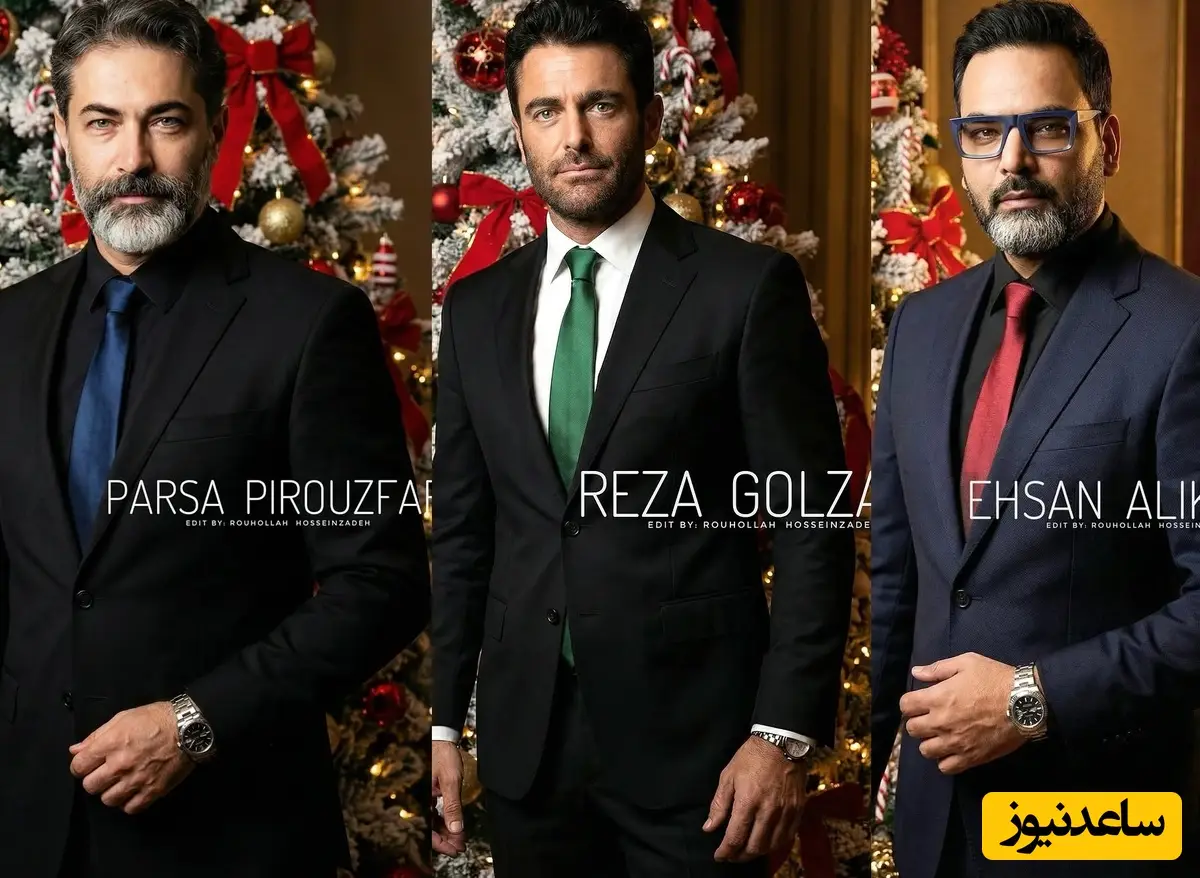 ویژه سال 2025: نگاهی به آلبوم تصاویر بازیگران ایرانی در کنار درخت کریسمس: از احسان علیخانی و هوتن شکیبا تا شهاب حسینی و بهرام افشاری