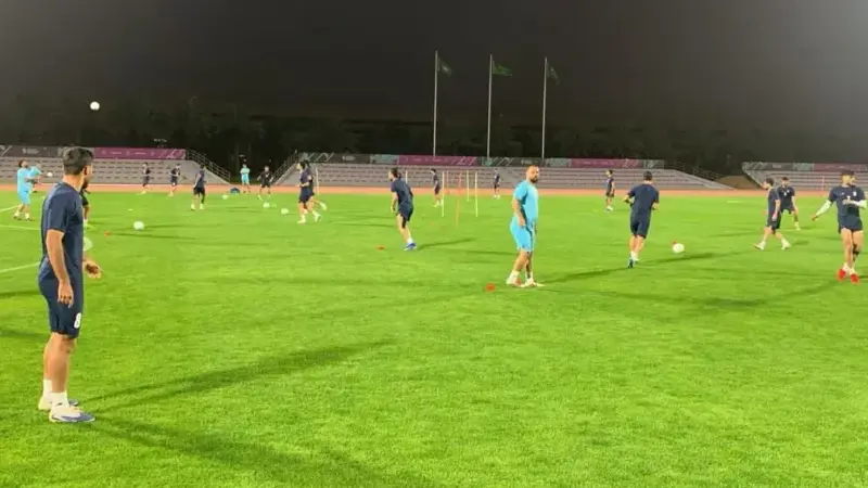 ملی‌پوشان امید در عربستان تمرین کردند