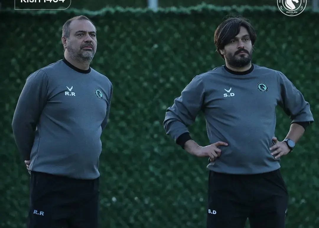 تساوی پیکان و نساجی در جزیره کیش