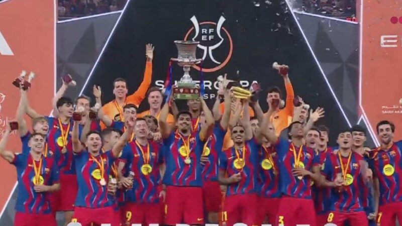 بارسا 3-2 رئال: قهرمانی بارسا در سوپرجام اسپانیا