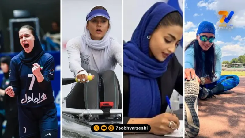 قاب ورزشی| دل‌آرا، مهسا، نیلوفر و شقایق حسن‌خانی