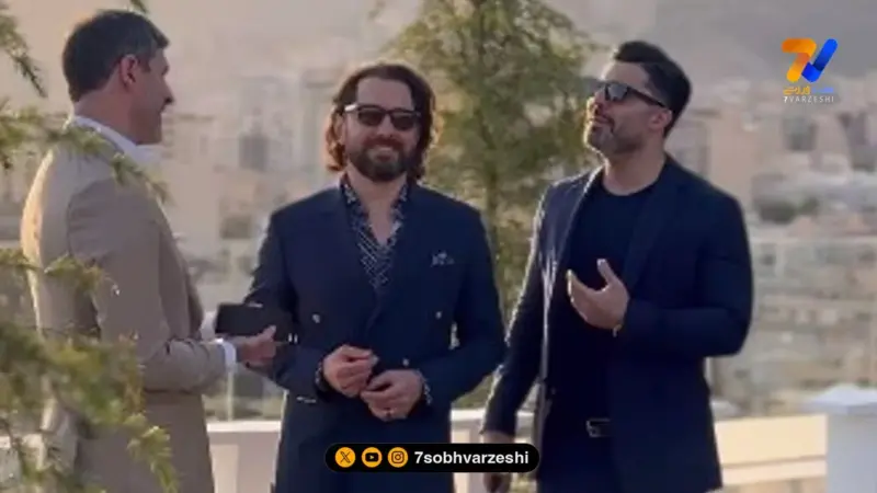 کریم باقری، بهرام رادان و سیاوش خیرابی و …. با استایل لاکچری در یک مراسم