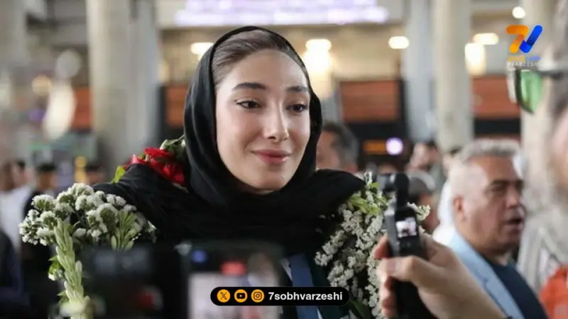 رونمایی از پدر بدنساز و مادر محجبه مبینا نعمت زاده