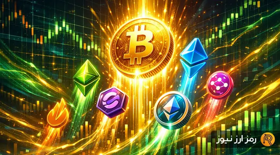 نگاهی به برندگان بزرگ هفته؛ ۵ آلت‌کوینی که همراه با صعود بیت‌کوین اوج گرفتند!