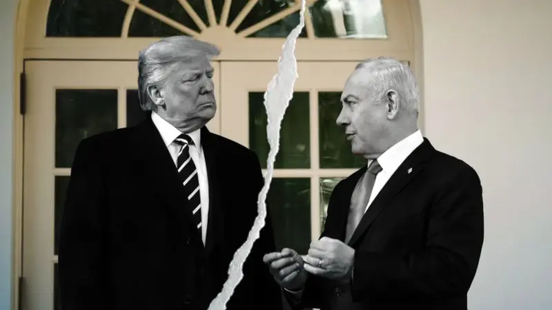 گریه نتانیاهو پشت در خانه ترامپ | دلیل مواضع متناقض ترامپ چیست؟