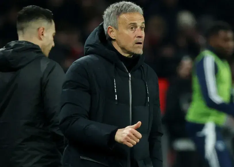 انریکه به خاطر بی‌عدالتی در ورزشگاه پارک دو پرنس به انفجار احساسات رسید!