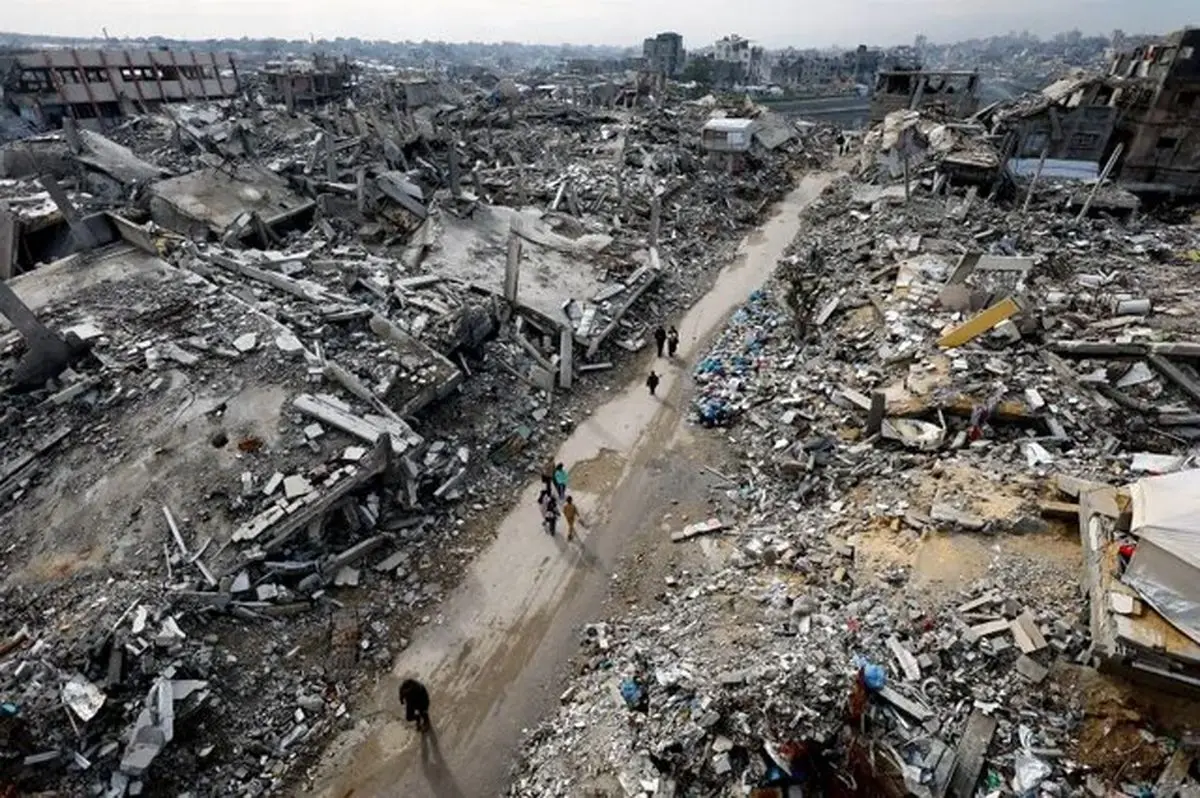 صهیونیست ها با بمباران غزه به استقبال سال نو رفتند