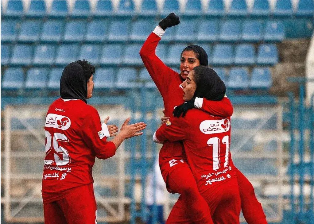 فرار لحظه آخری زنان پرسپولیس از باخت ناگهانی