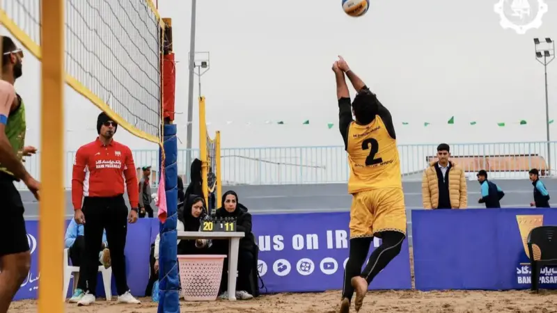 شهداب و میزبانی از لیگ برتر والیبال ساحلی