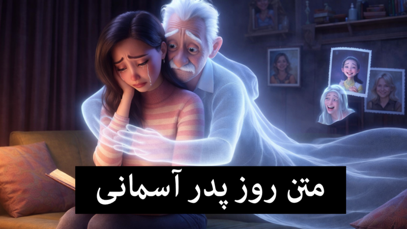 متن روز پدر فوت شده | تبریک غمگین روز پدر برای پدران آسمانی
