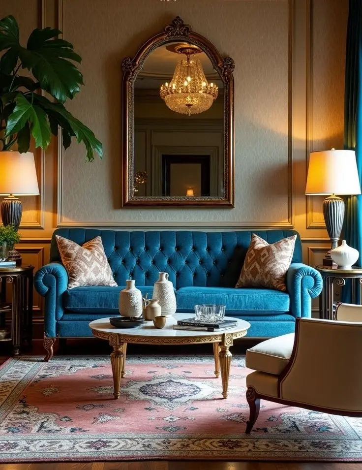 فرش مناسب مبل چستر