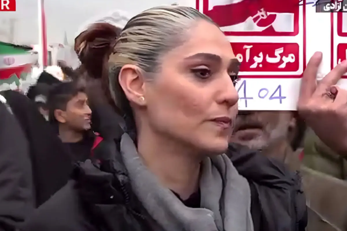 زینب آذرکشب چهره یک راهپیمایی ۲۲ بهمن امسال بود - وب‌گردی