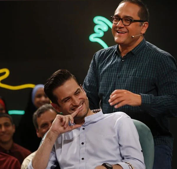 پویا امینی در خندوانه پویا امینی در خندوانه