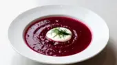 آشپزباشی / سوپ برش یاقوتی؛ رنگی وسوسه‌انگیز که میز شام را متحول می‌کند!