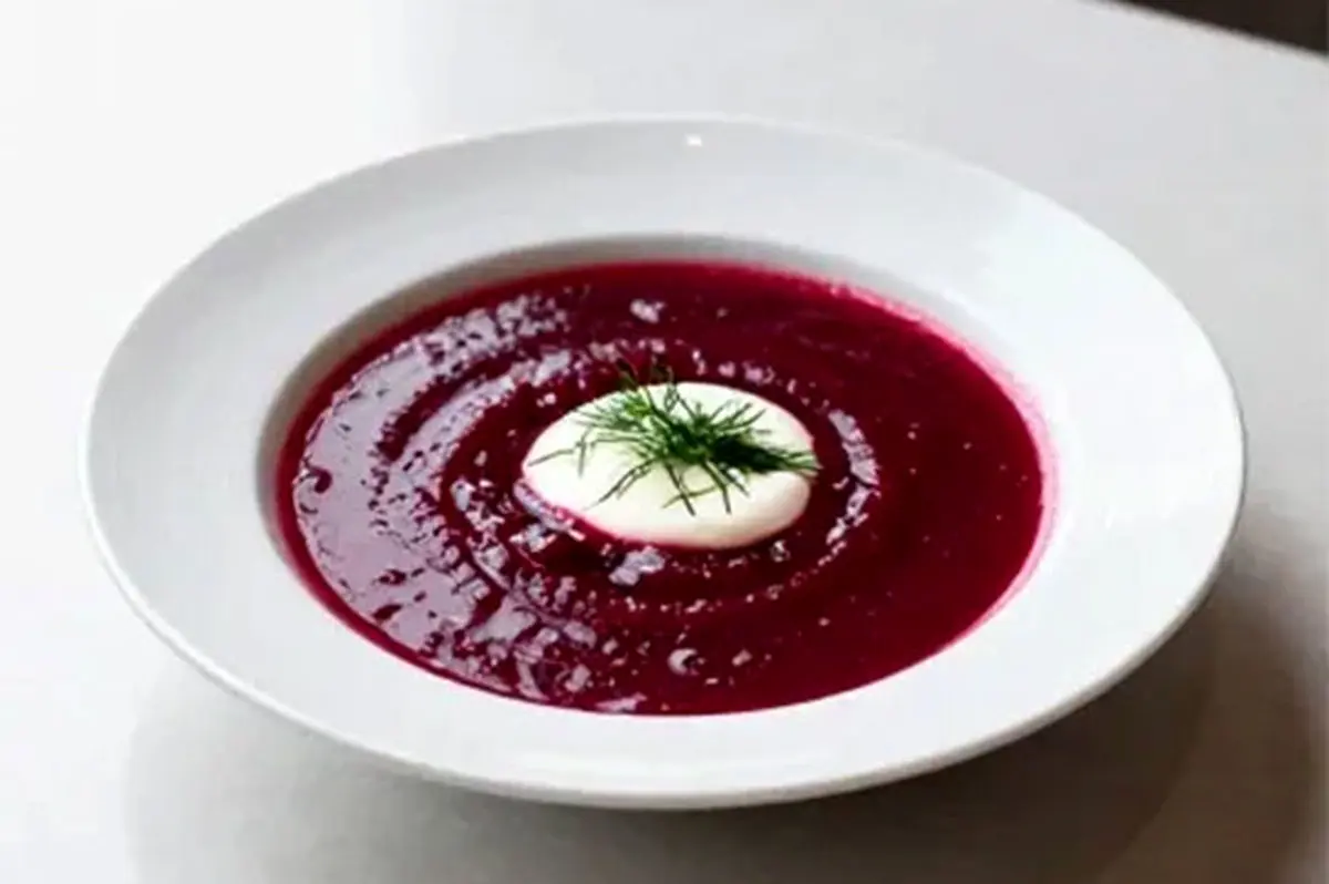 آشپزباشی / سوپ برش یاقوتی؛ رنگی وسوسه‌انگیز که میز شام را متحول می‌کند - سرگرمی