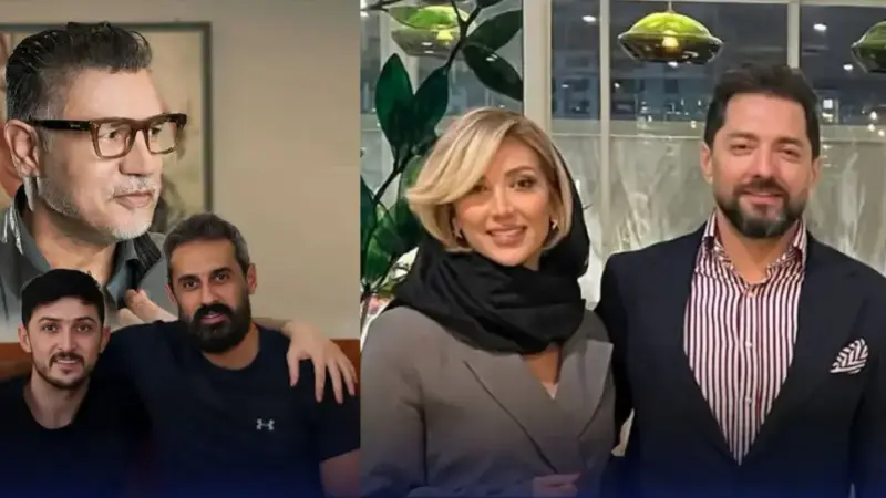 قاب امروز | واکنش گرم همسر بهرام رادان در قاب دیدنی با علی دایی و سردار آزمون!