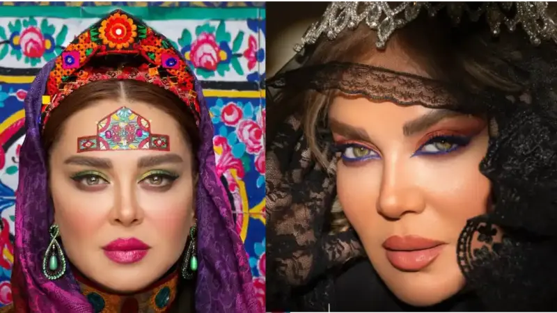 سفر در زمان| بهاره رهنما کنار برج ایفل پاریس در 50 سالگی