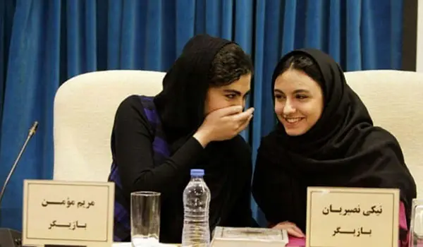 نیکی نصیریان و مریم مومن