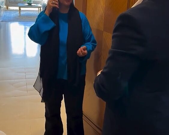 ویدئو/نگاهی به چیدمان منزل شاهانه و مجلل مرجانه گلچین، بازیگر سریال «بامداد خُمار» / از مبلمان سلطنتی و مدرن و اتاق افتخار آفرینی تا لوسترهای مُدرن