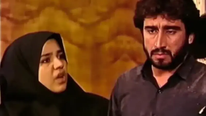 عکس| سفر در زمان؛ «آتقی و علی» 31 سال بعد سریال آینه عبرت در یک برنامه تلویزیونی؛ سال 98