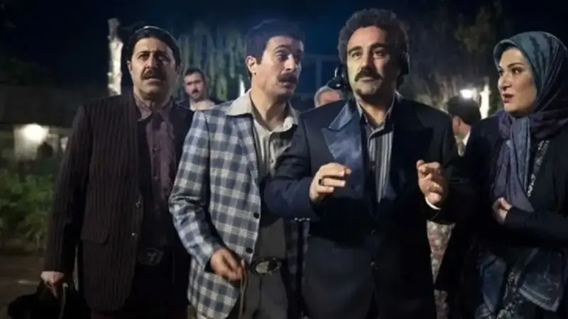 عکس| سفر در زمان؛ «نقی و هما» در پشت صحنه سریال پایتخت 7؛ یک سال قبل