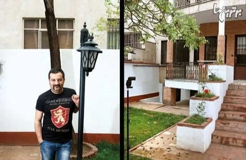 منزل شقایق دهقان و مهراب قاسم خانی