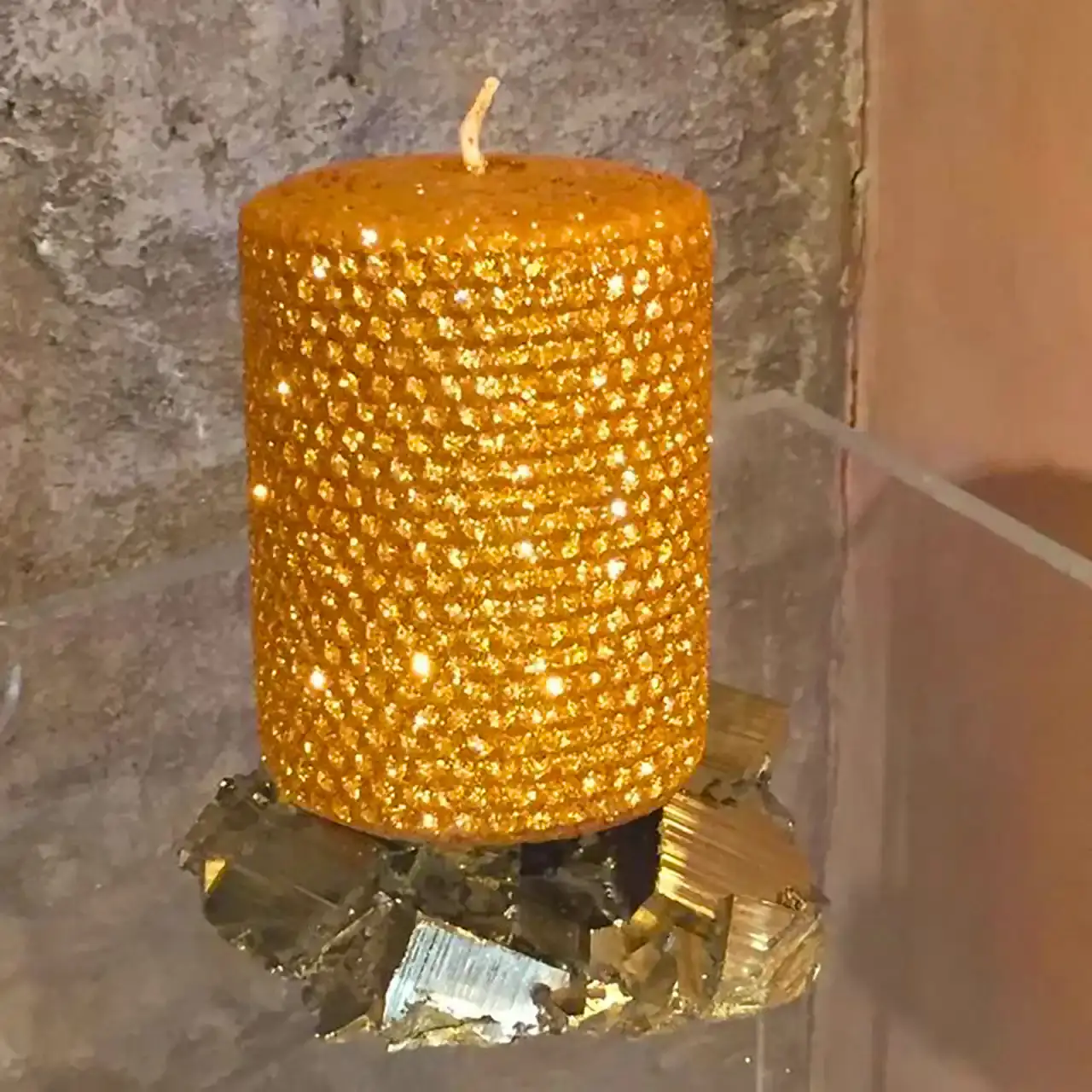 شمع دکوری رومیزی شیک 