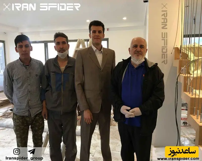 منزل دکتر محمدجواد ظریف